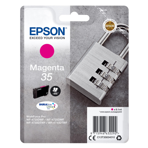 EPSON 35 CARTUCCIA INK 9.1 ML MAGENTA